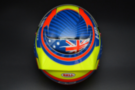 Oscar Piastri Alpine F1 Team mini helmet Formula 2 2021 season