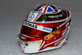 Lewis Hamilton Mercedes AMG Petronas helmet British Grand Prix 2019 season