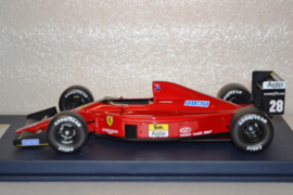 Gerhard Berger Ferrari F1-89 race car Portugese Grand Prix 1989 season