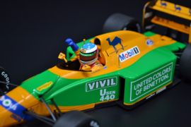 Michael Schumacher Benetton Ford B192 race car German Grand Prix 1992 season