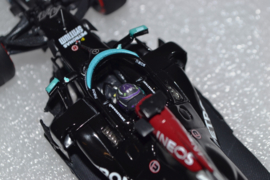 Lewis Hamilton Mercedes AMG Petronas MGP-W12 race car Spanish Grand Prix 2021 season