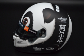 Alexander Albon Williams Racing mini helmet Chinese Grand Prix 2024 season