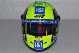 Mick Schumacher HAAS Ferrari helmet 2021 season