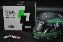 Valtteri Bottas Stake F1 Team kick Sauber mini helmet 2024 season
