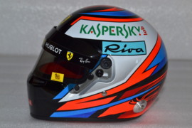 Kimi Raikkonen Scuderia Ferrari helmet 2018 season