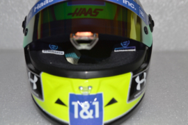 Mick Schumacher HAAS Ferrari mini helmet British Grand Prix 2021 season