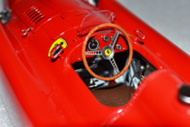 Juan Manual Fangio Scuderia Ferrari D50 Race Car British Grand Prix 1956 Season