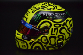Lando Norris Mc Laren Mercedes mini helmet 2024 season