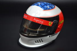 Michael Schumacher Scuderia Ferrari mini helmet Spanish Grand Prix 1996 season