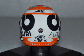 Yuki Tsunoda Alpha Tauri Honda mini helmet 2022 season