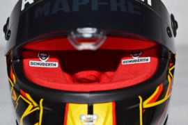 Nico Hulkenberg Renault F1 Team helmet German Grand Prix 2019 season