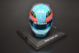 George Russel Mercedes AMG Petronas mini helmet second part of 2022 season