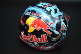 Yuki Tsunoda RB Visa F1 Team mini helmet Belgian Grand Prix 2024 season