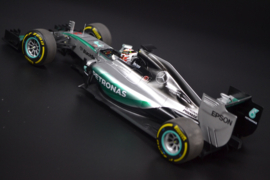 Lewis Hamilton Mercedes AMG Petronas MGP-W06 race car World Champion 2015 season