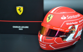 Charles Leclerc Scuderia Ferrari mini helmet 2023 season