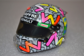 Daniël Ricciärdo Renault F1 team helmet 2020 season