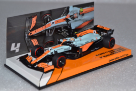 Lando Norris Mc Laren Mercedes MCL35M race car Monaco Grand Prix 2021 season