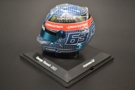 George Russell Mercedes AMG Petronas mini helmet Japanese Grand Prix 2022 season