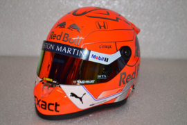 Max Verstappen Red Bull Honda helmet Belgian Grand Prix 2019 season