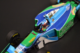 Michael Schumacher Benetton Ford B194 race car European Grand P:rix 1994 season