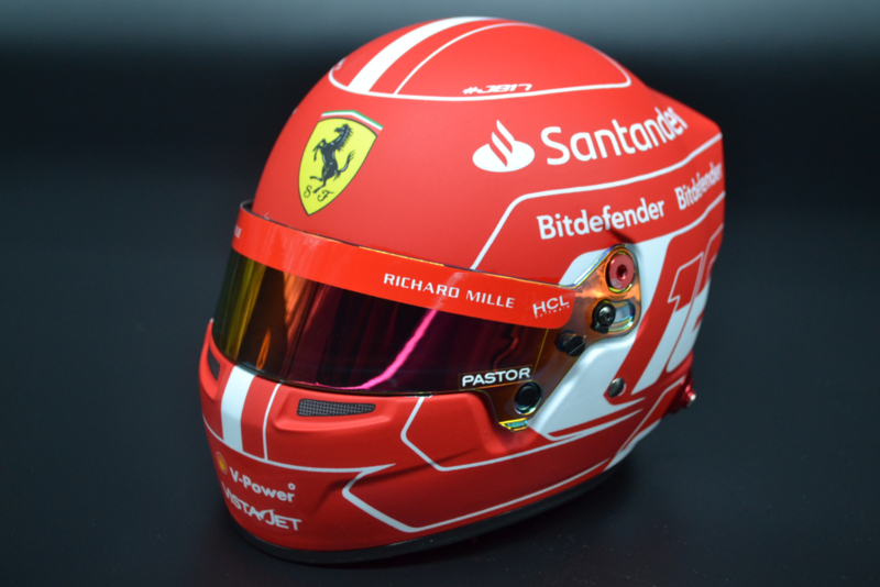 Bell 1:2 Scale Mini Helmet Charles Leclerc 2023 Ferrari F1, Fast Racer —  FAST RACER