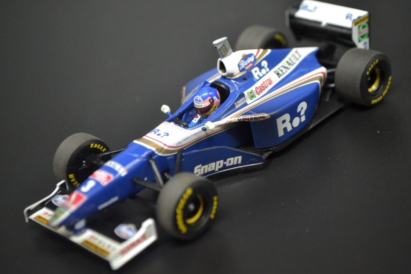 Jacques Villeneuve Rothmans Williams Renault FW19 race car World