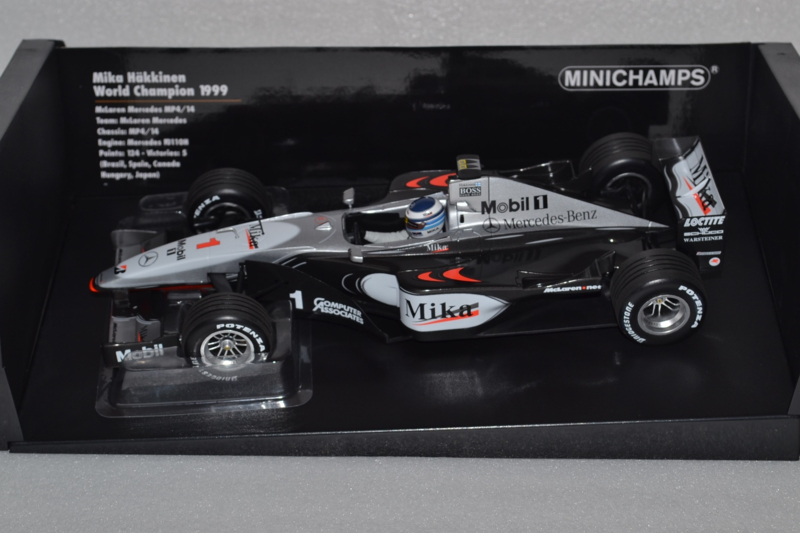Mika Hakkinen Mc Laren Mercedes MP4-14 Race Car World