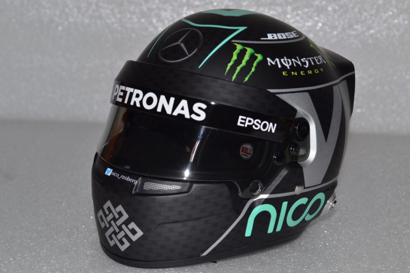 貴重 PETRONAS NICO ROSBERG ヘルメット MONSTER