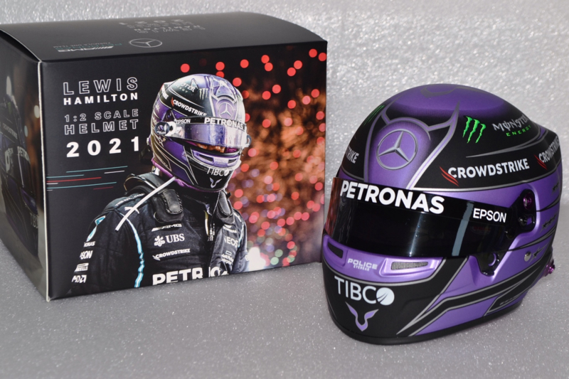 Lewis Hamilton Mercedes AMG Petronas helmet 2021 season