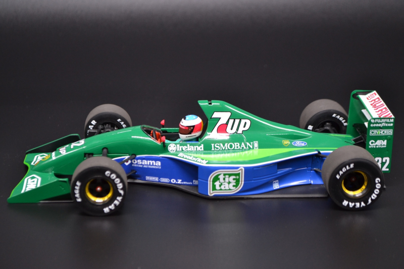 Michael Schumacher Jordan Ford J191 race car Belgian Grand Michael Schumacher Jordan Ford J191 race car Belgian Grand