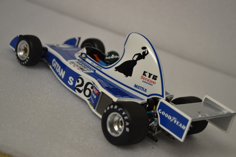 Jacques Laffite Ligier Gitanes JS5 race car Long Beach Grand Prix