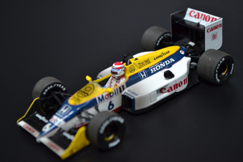 Nelson Piquet Williams Honda FWB race car World Champion