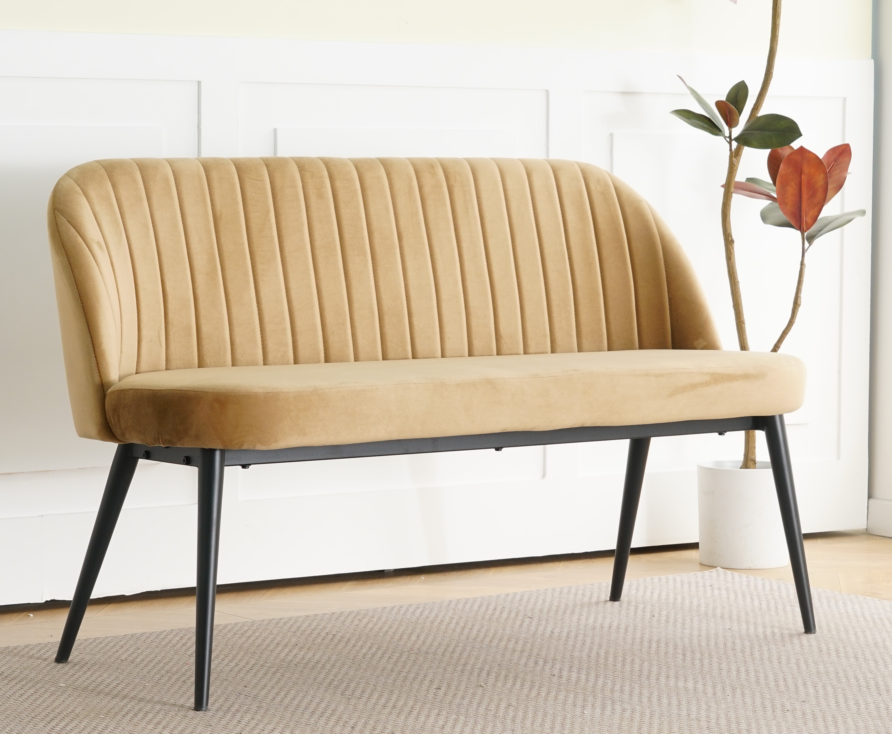 Eetkamer bankje 130 cm
