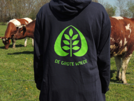 Hoodie Bio Katoen met rits Ladies