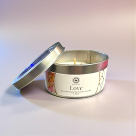 Rose "Love" Aromatherapy Gemstone Candle