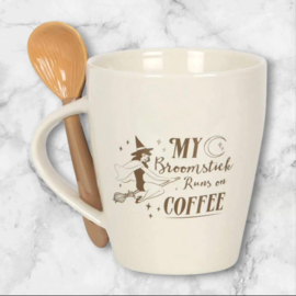 My Broomstick Runs On Coffee