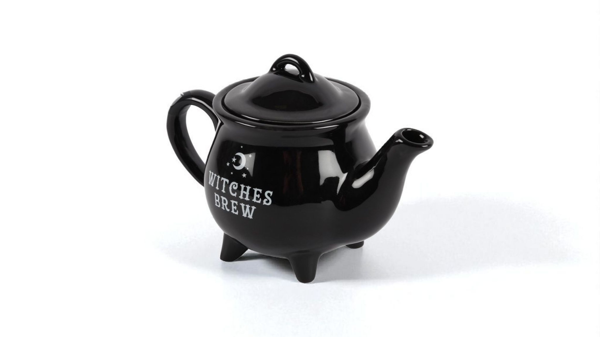 Witches Brew Cauldron Teapot