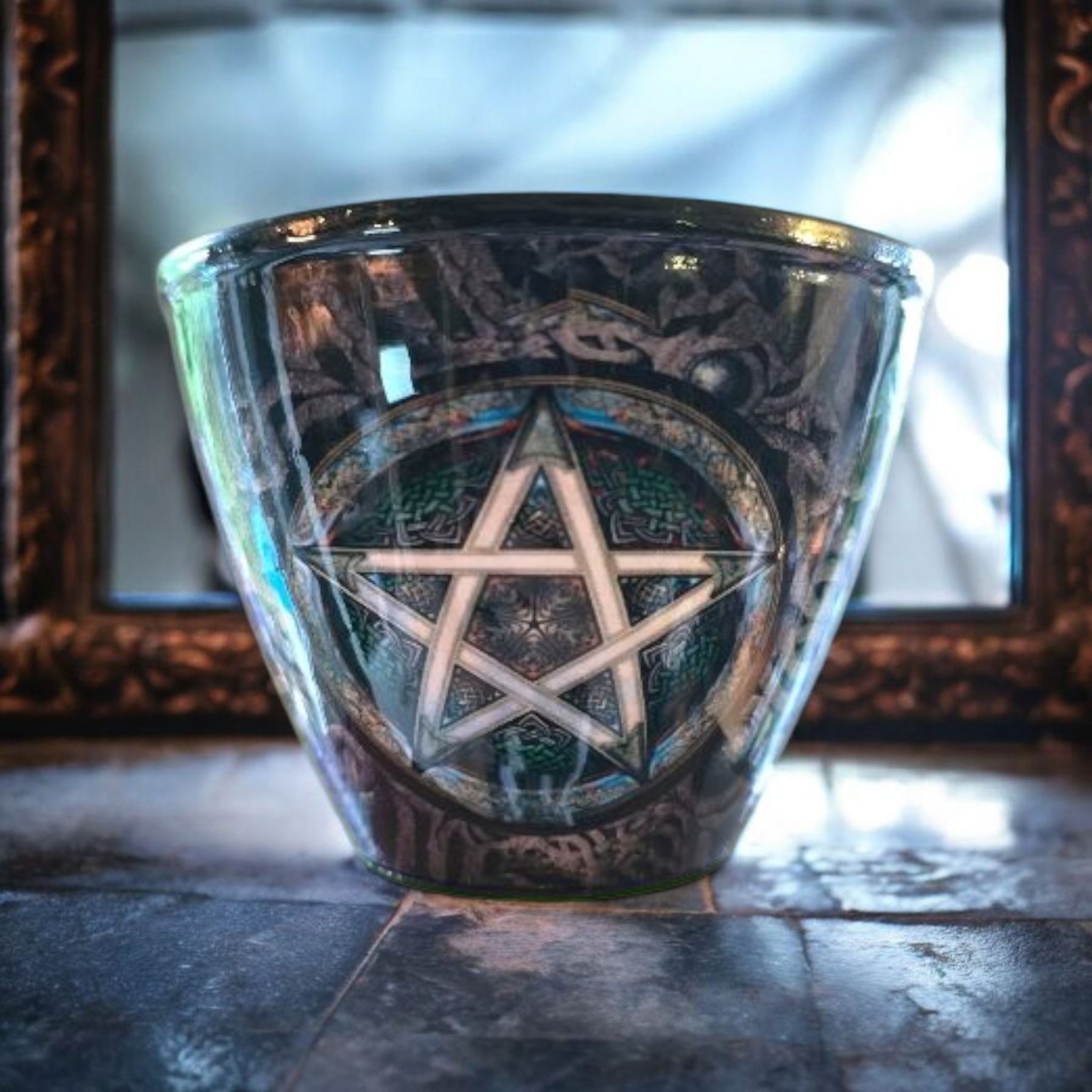Smudge Burner Pentagram