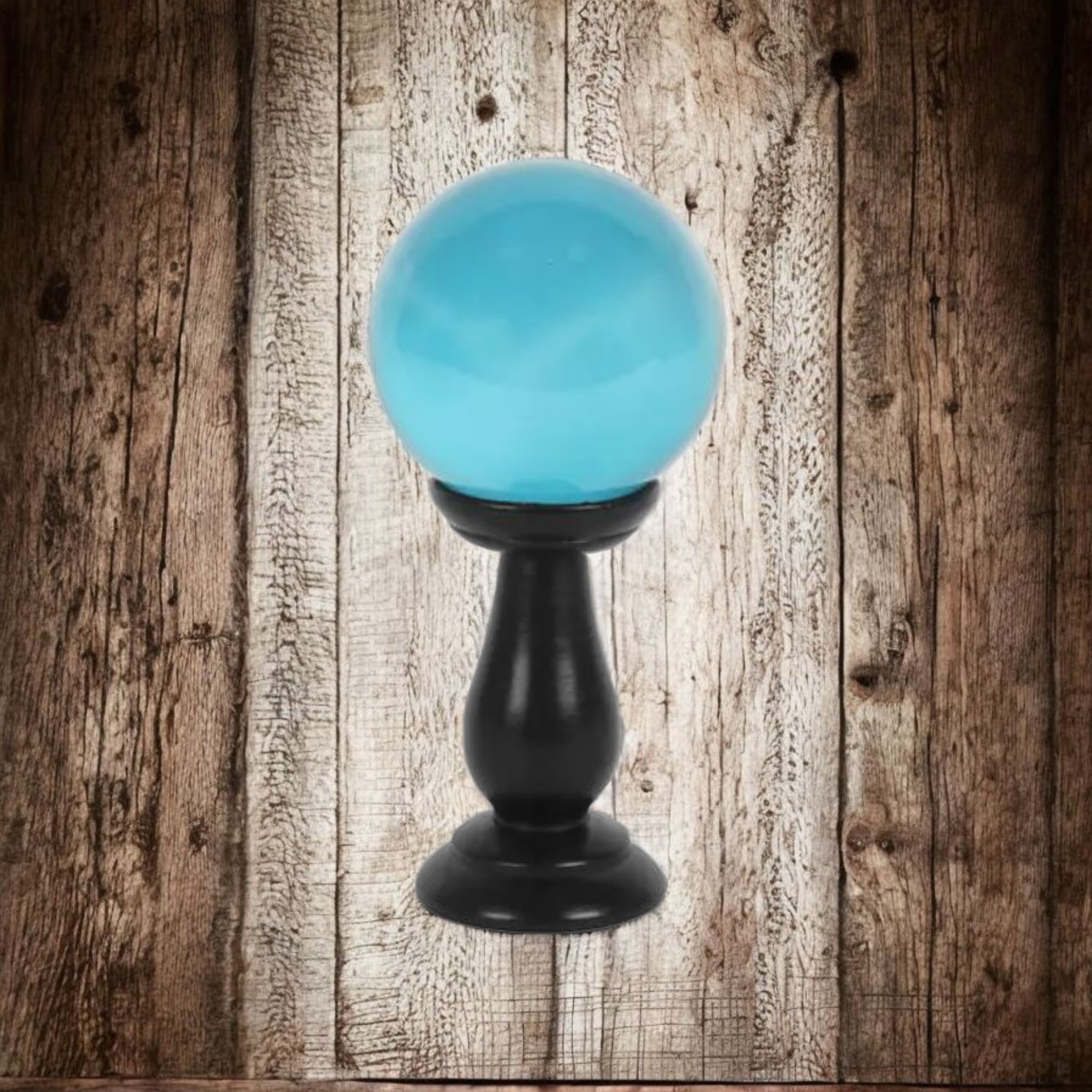 Clear Crystal Ball Teal