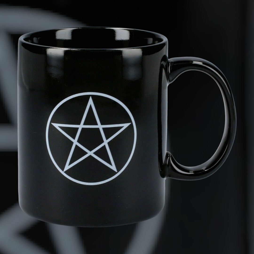 Black Magic Mug Pentagram