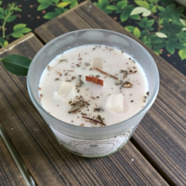 White Sage Purification Gemstone Candle