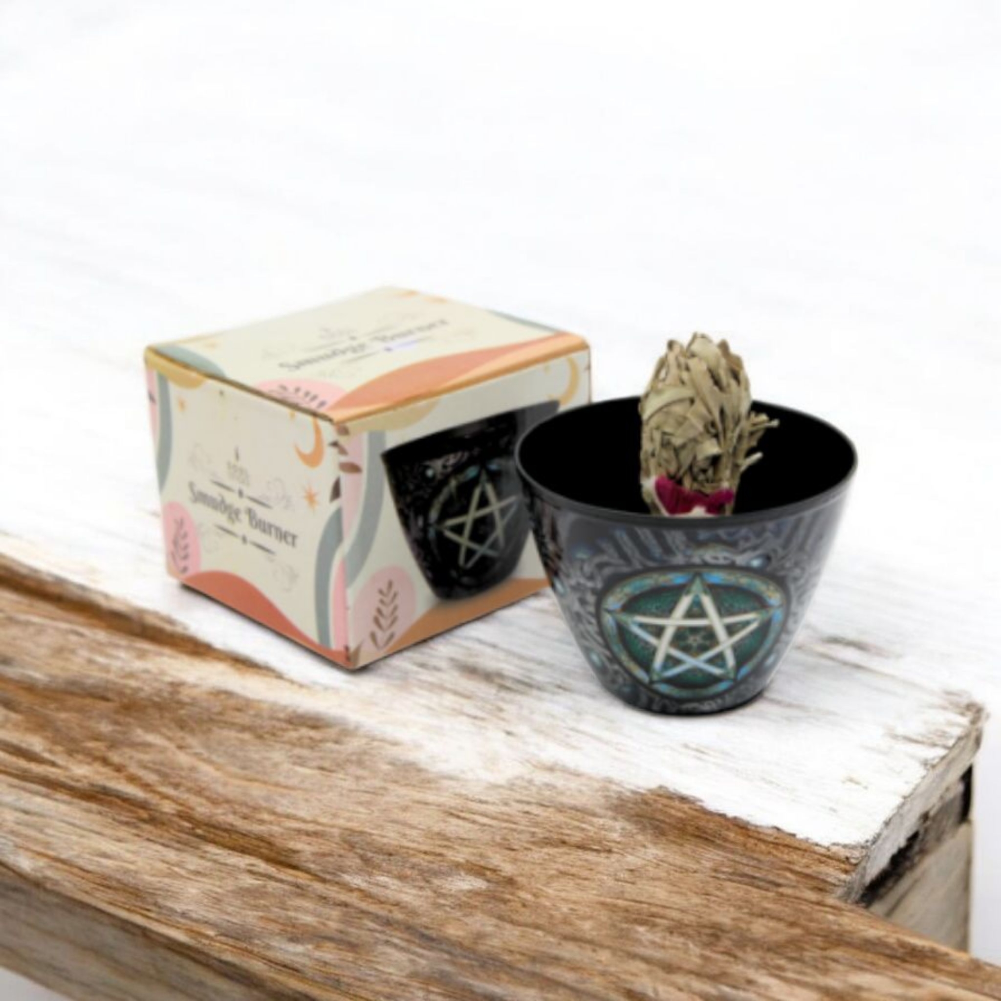 Smudge Burner Pentagram