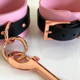 Ankle Cuffs – Pink/Black/Rose Gold