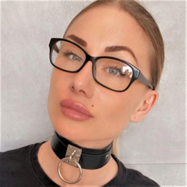 O-Ring Collar – Black/Silver