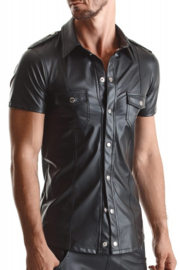 Luca- zwart overhemd 3XL,4XL,5XL