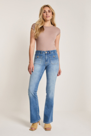 PARA MI Jeans jade pocket summer blue
