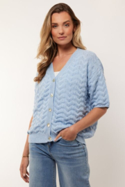 Gmaxx vest tate chambray blue