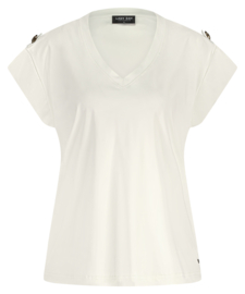 Lady day top Sydney off white
