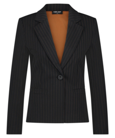 Lady day blazer billy pinstripe black