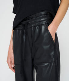 10 days leatherlook jogger - zwart